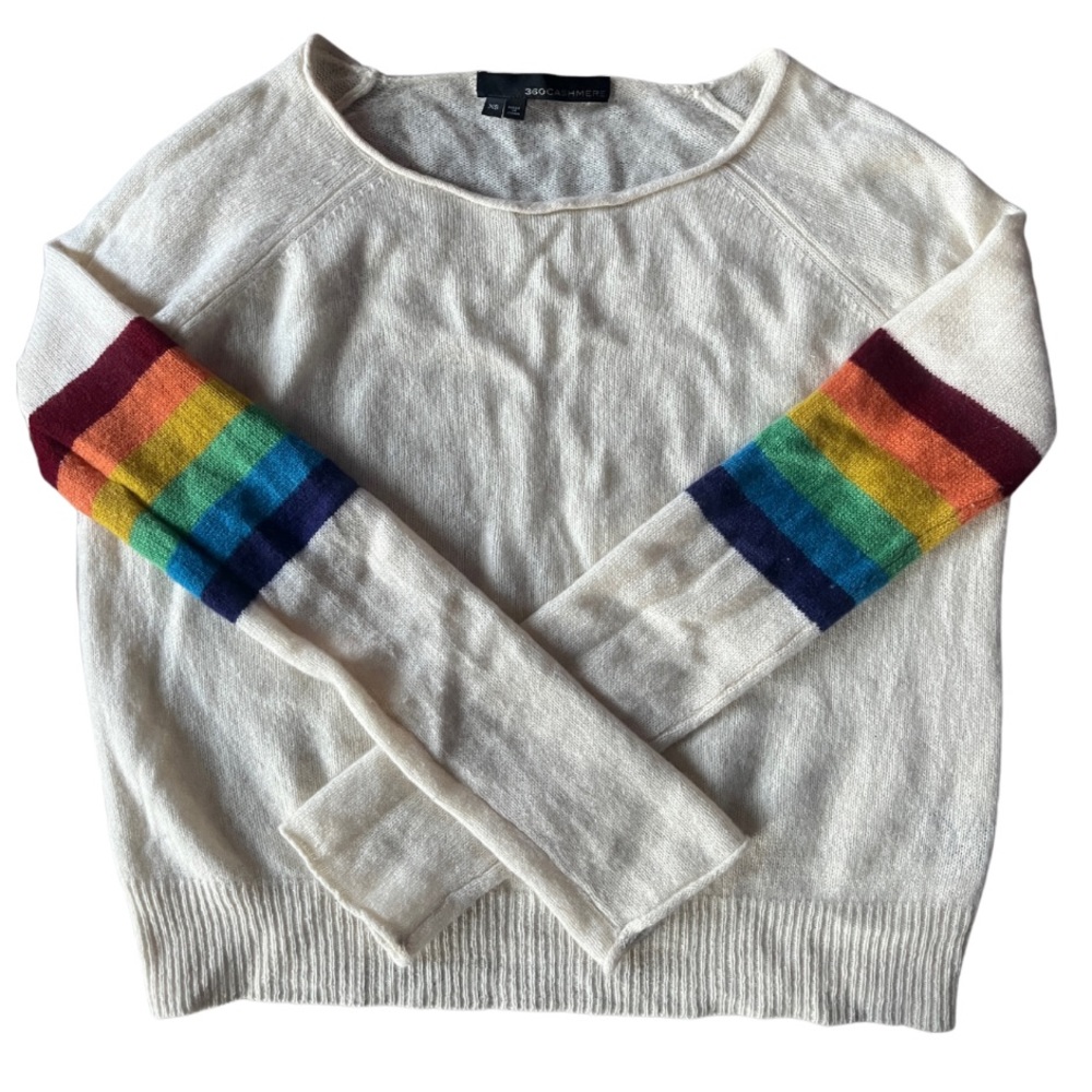 100% Cashmere Sweater 🌈